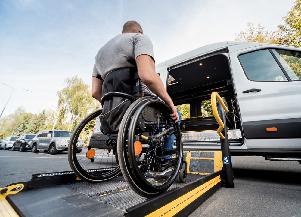 Transport pour personne handicapée